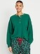 Oversized Cozy Waffle Henley Top - image 2