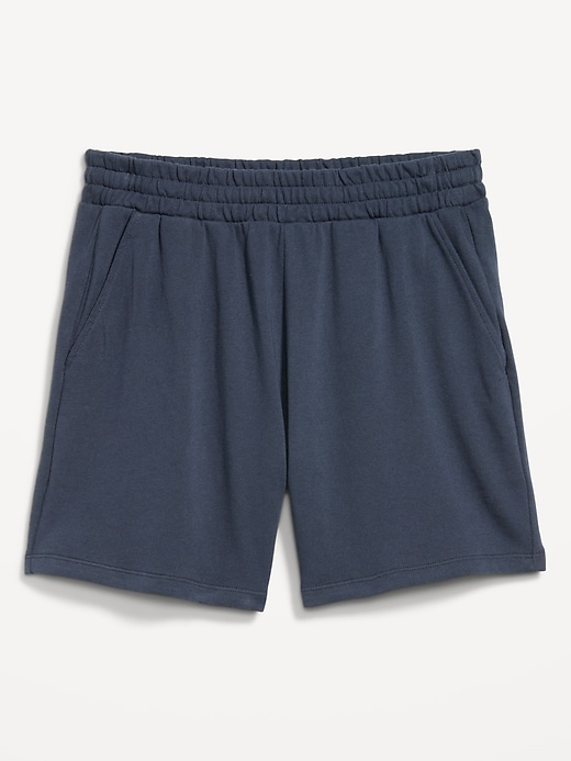 Image number 5 showing, High-Waisted Relaxed Shorts -- 5-inch inseam