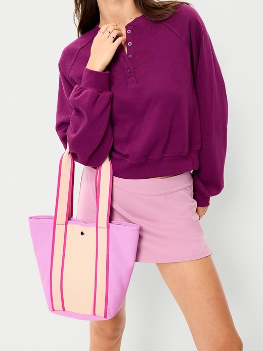 Image number 2 showing, Small Canvas Tote Bag