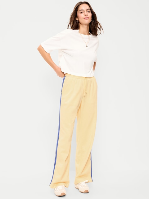 High-Waisted SoComfy Wide-Leg Sweatpants