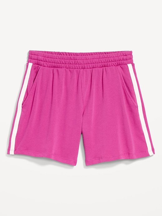 Image number 5 showing, High-Waisted Pull-On Shorts -- 5-inch inseam