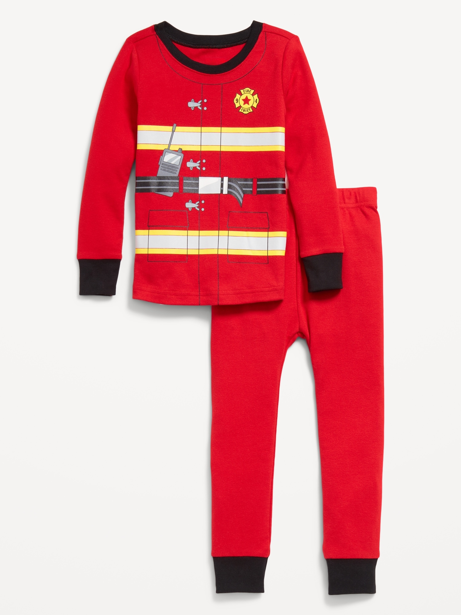 Unisex Alphabet Pajama Set for Toddler & Baby