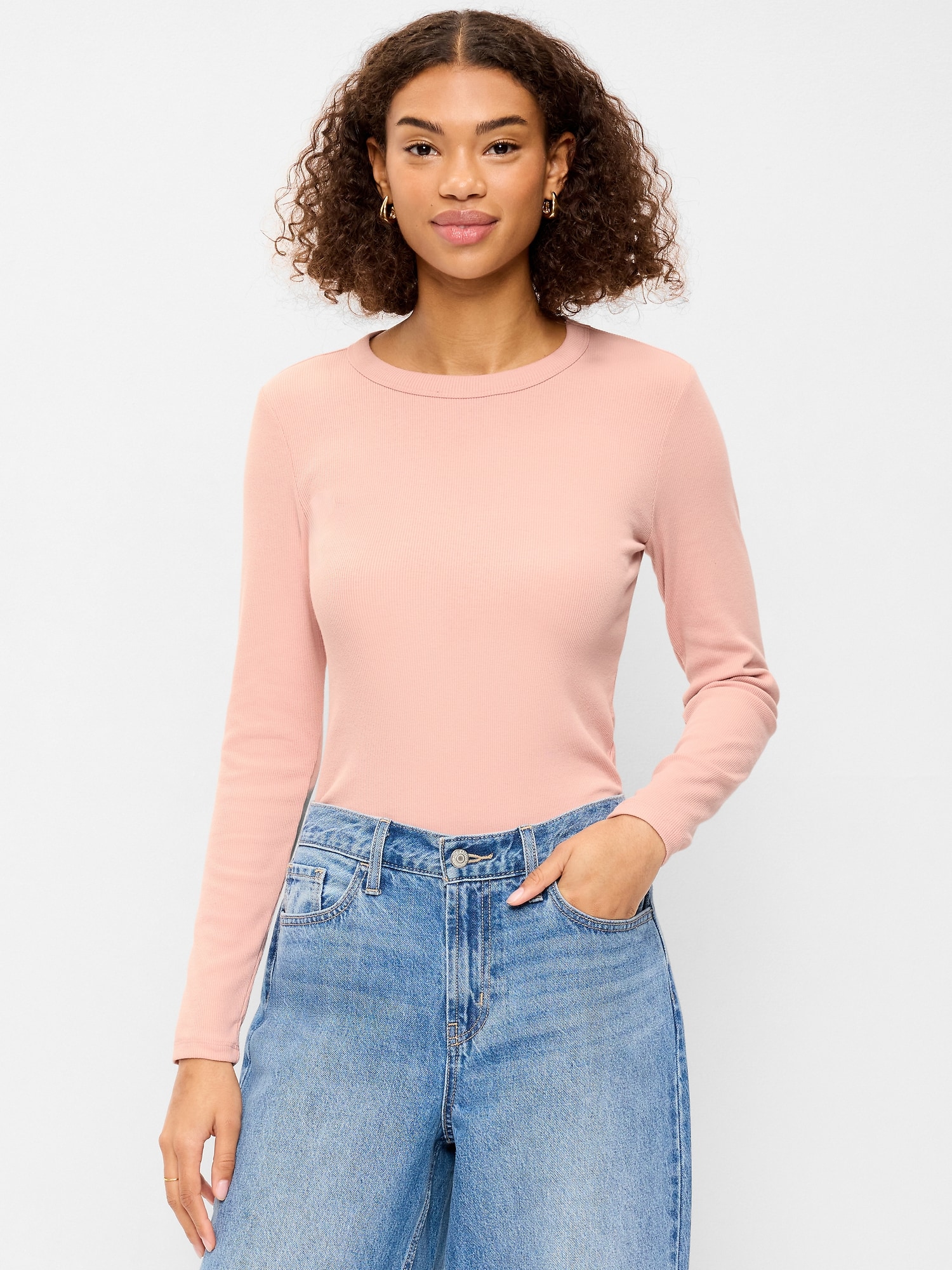 Crew Neck Long Sleeve T Shirts | Old Navy