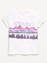 Image number 1 showing, Short-Sleeve Graphic T-Shirt for Girls