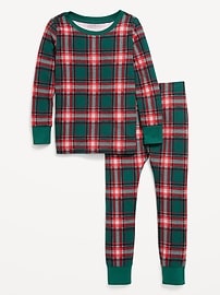 Image number 3 showing, Printed Snug-Fit Pajama Set for Toddler & Baby