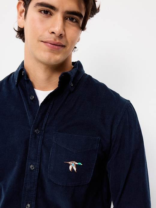 Image number 3 showing, Classic Fit Everyday Corduroy Shirt