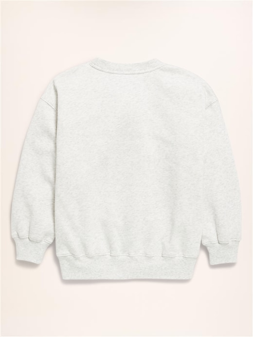 Image number 6 showing, Old Navy x Disney Oversized Minnie Logo-Graphic Tunic Sweatshirt for Girls