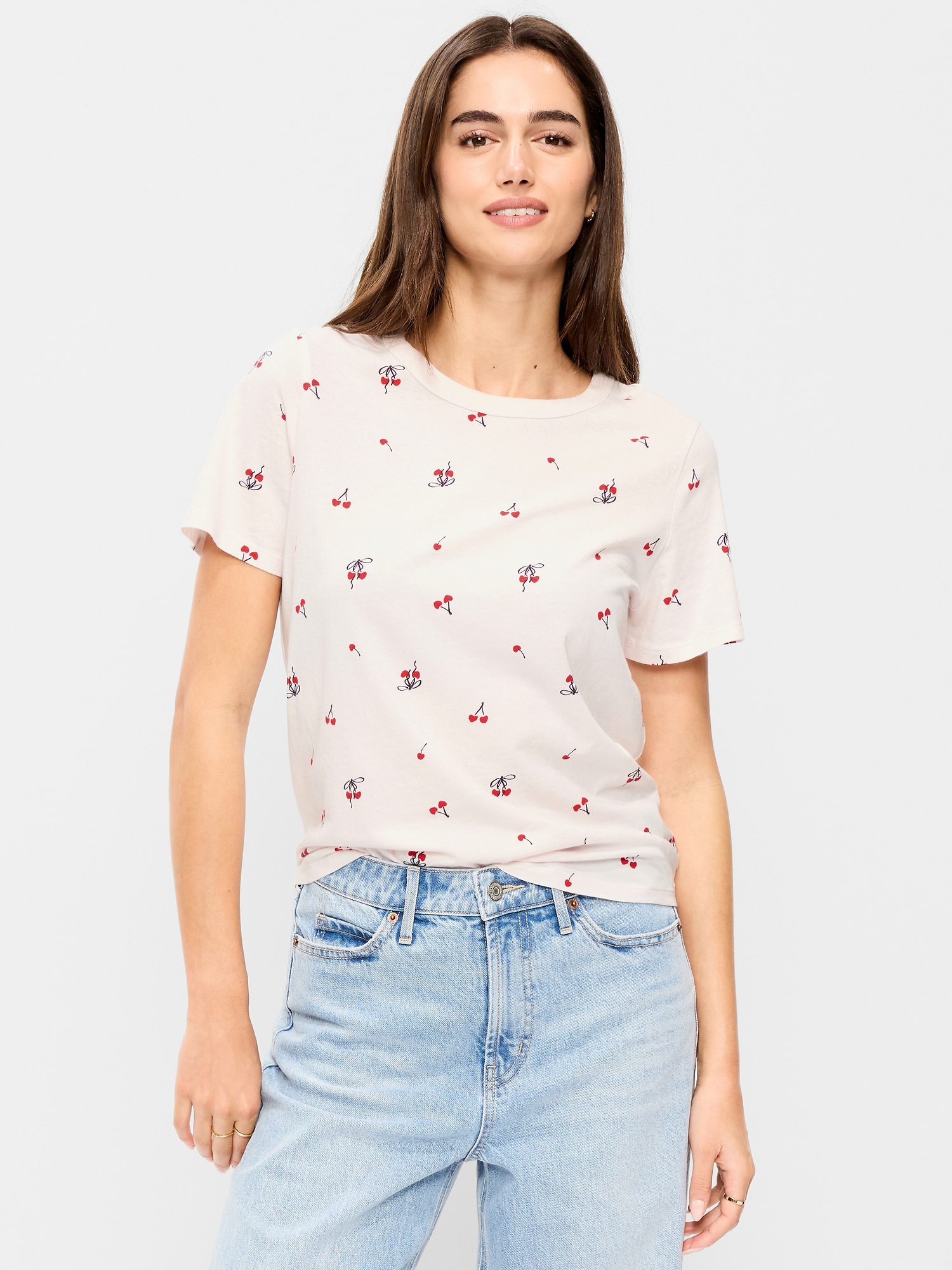 EveryWear Crew-Neck Printed T-Shirt