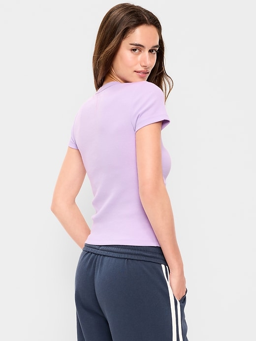 Image number 2 showing, Snug Crop T-Shirt