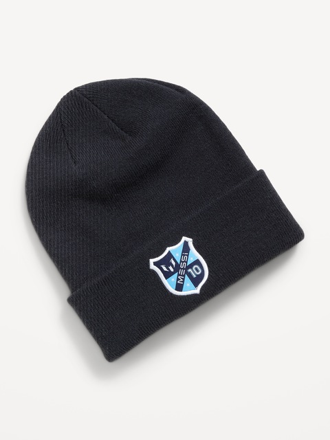 Messi™ Wide-Cuff Ribbed Beanie for Boys