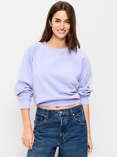 Oversized Raglan Sweatshirt