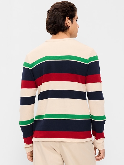 Image number 2 showing, Long-Sleeve Striped T-Shirt
