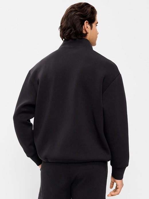 Image number 2 showing, Bounce Fleece Oversized Quarter-Zip Pullover