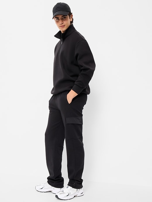 Image number 3 showing, Bounce Fleece Oversized Quarter-Zip Pullover