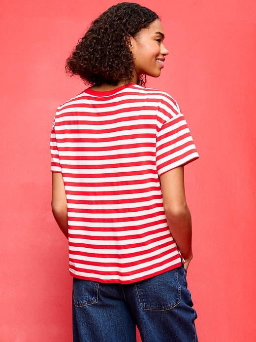 Image number 2 showing, Old Navy x Disney Minnie Mouse Vintage Crew-Neck Striped T-Shirt for Women