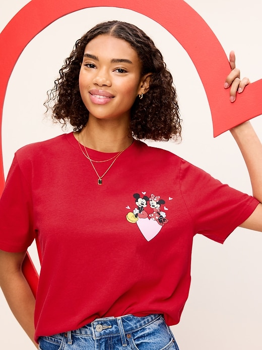 Old Navy x Disney Mickey Mouse & Minnie Mouse T-Shirt for Adults