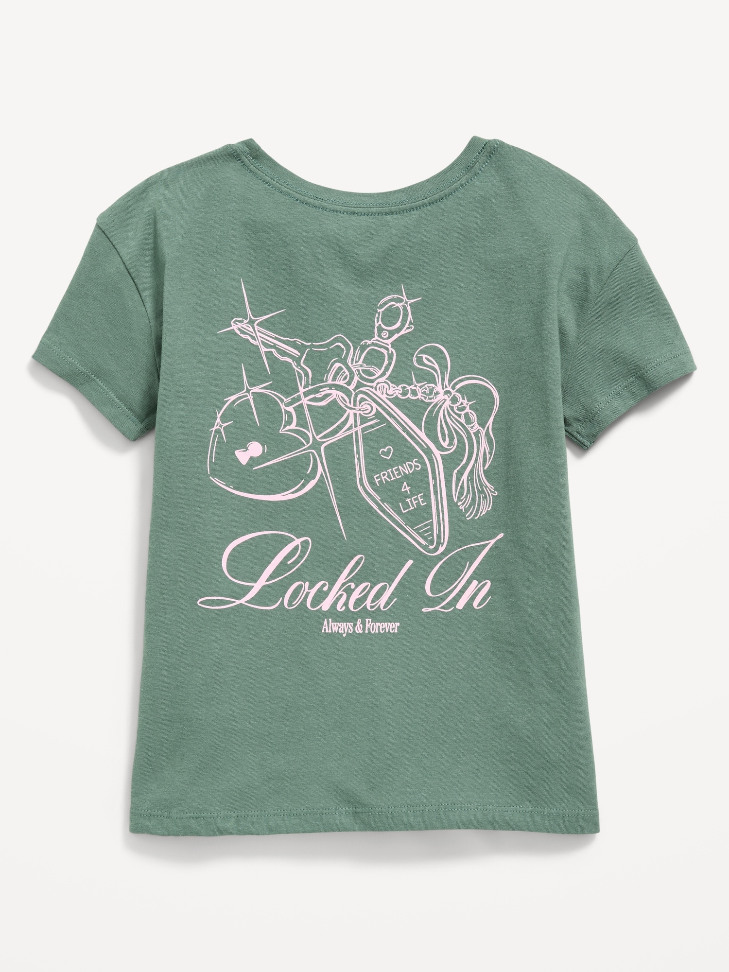 Short-Sleeve Graphic T-Shirt for Girls