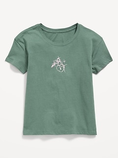 Short-Sleeve Graphic T-Shirt for Girls