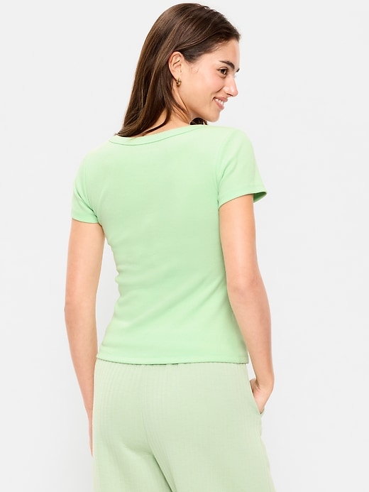 Image number 2 showing, Snug V-Neck T-Shirt