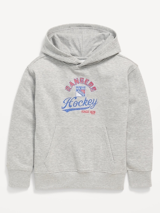 Image number 2 showing, NHL Graphic Gender-Neutral Hoodie for Kids