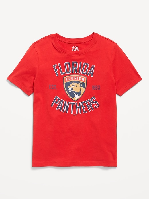Image number 2 showing, NHL Gender-Neutral Graphic T-Shirt for Kids