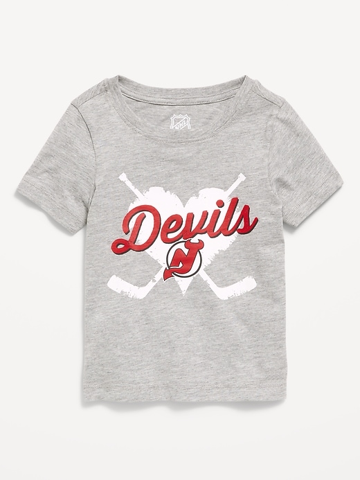 Image number 1 showing, NHL Graphic T-Shirt for Toddler Girls