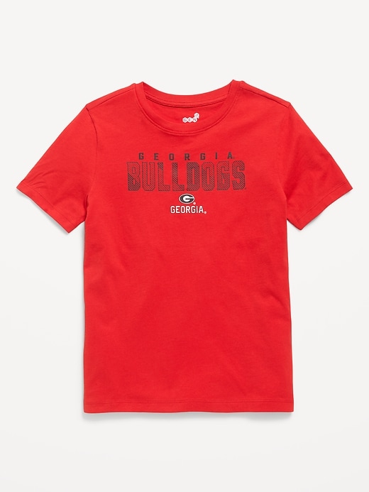Image number 2 showing, College Graphic Gender-Neutral T-Shirt for Kids