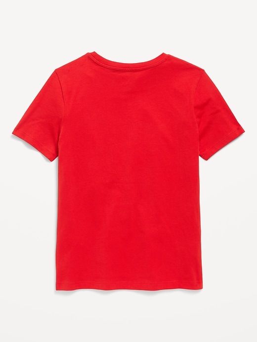 Image number 3 showing, College Graphic Gender-Neutral T-Shirt for Kids