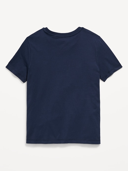 Image number 3 showing, College Graphic Gender-Neutral T-Shirt for Kids