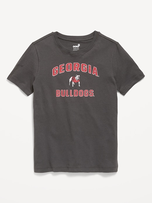 Image number 2 showing, College Graphic Gender-Neutral T-Shirt for Kids