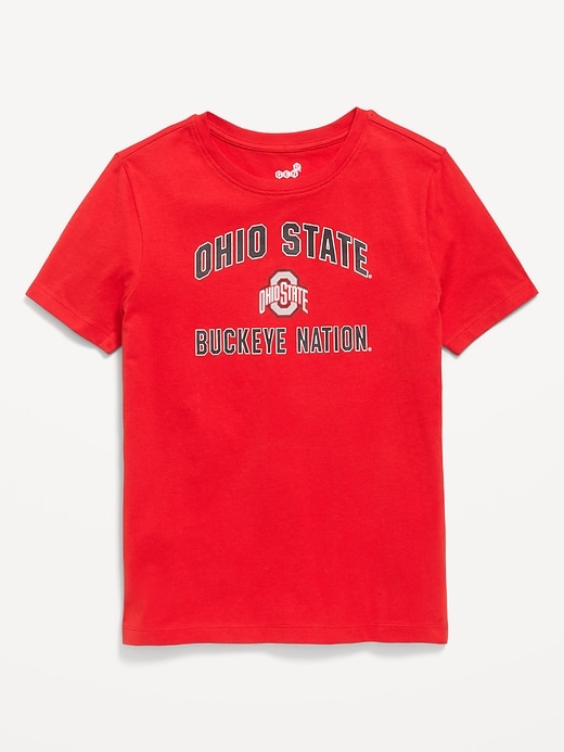 Image number 2 showing, College Graphic Gender-Neutral T-Shirt for Kids