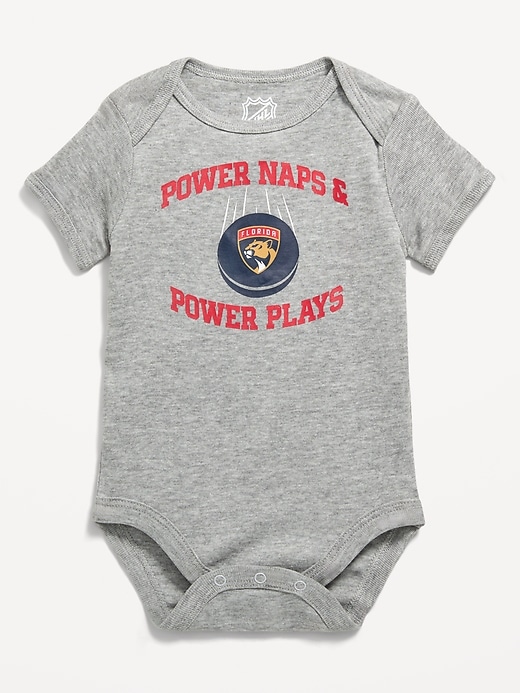 Image number 2 showing, NHL Graphic Bodysuit for Baby