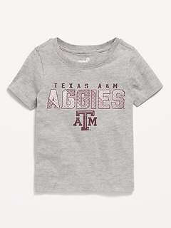 College Graphic Unisex T-Shirt for Toddler