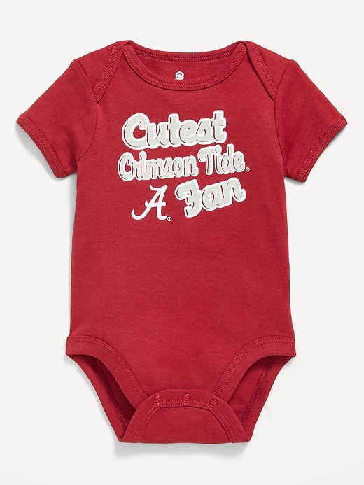 Image number 1 showing, College Graphic Bodysuit for Baby