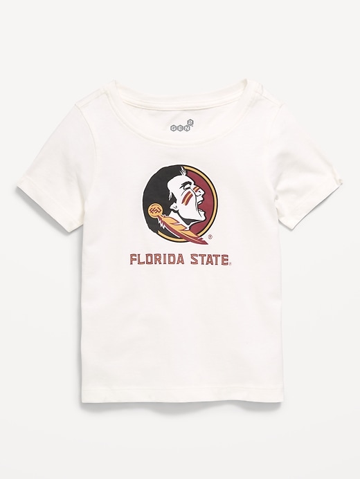 Image number 1 showing, NCAA Graphic T-Shirt for Toddler Girls