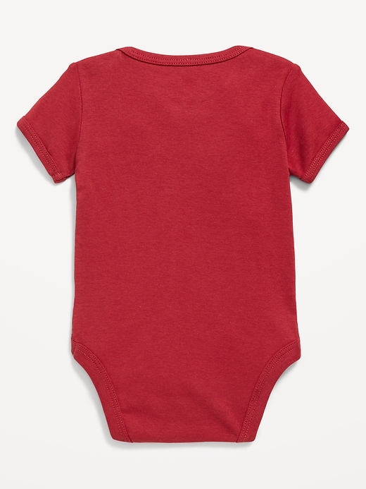 Image number 2 showing, College Graphic Bodysuit for Baby