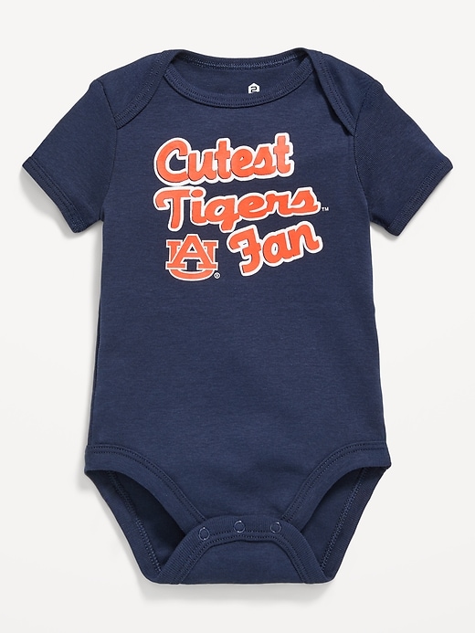 Image number 1 showing, College Graphic Bodysuit for Baby