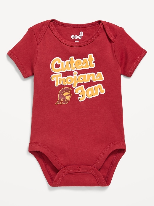 Image number 1 showing, College Graphic Bodysuit for Baby