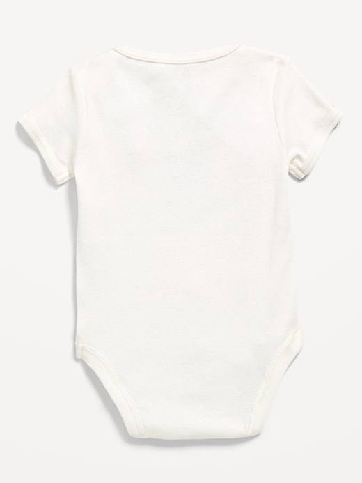 Image number 3 showing, College Graphic Bodysuit for Baby