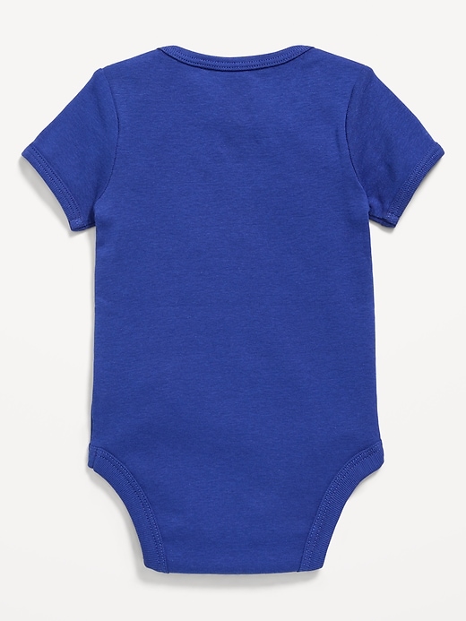 Image number 2 showing, College Graphic Bodysuit for Baby