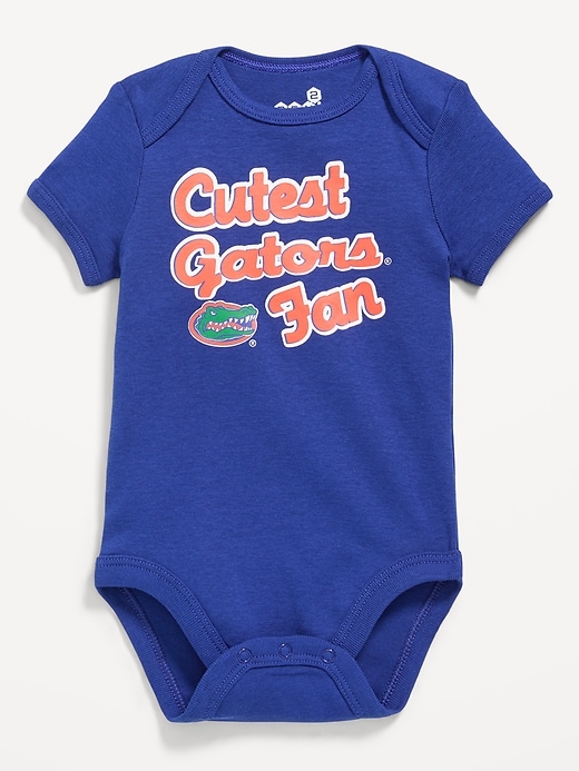Image number 1 showing, College Graphic Bodysuit for Baby