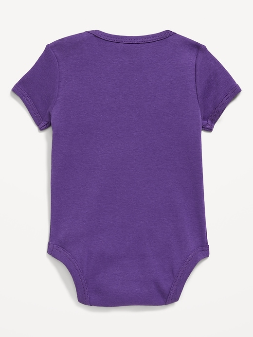 Image number 2 showing, College Graphic Bodysuit for Baby