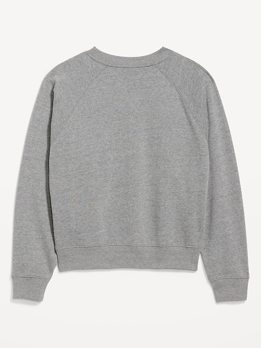 Image number 2 showing, College Crew-Neck Sweatshirt for Women