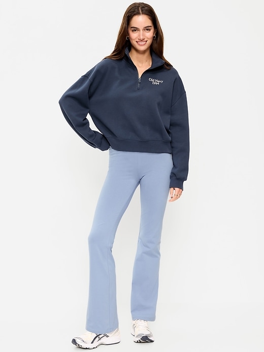 Image number 1 showing, High-Waisted Fashion Flare Leggings