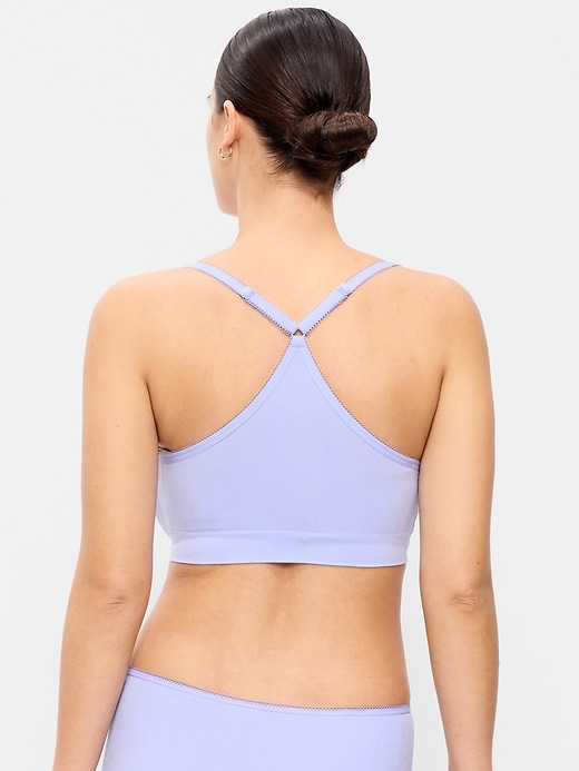 Image number 6 showing, Seamless Racerback Bralette