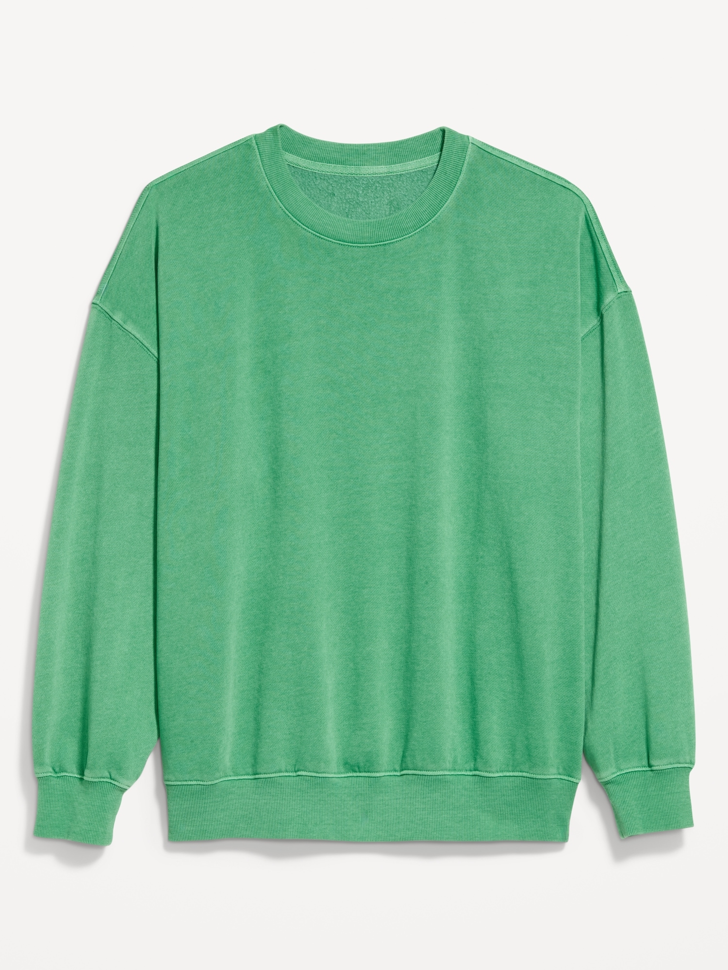 Oversized Crew-Neck Sweatshirt