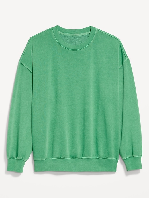 Image number 2 showing, Oversized Crew-Neck Sweatshirt