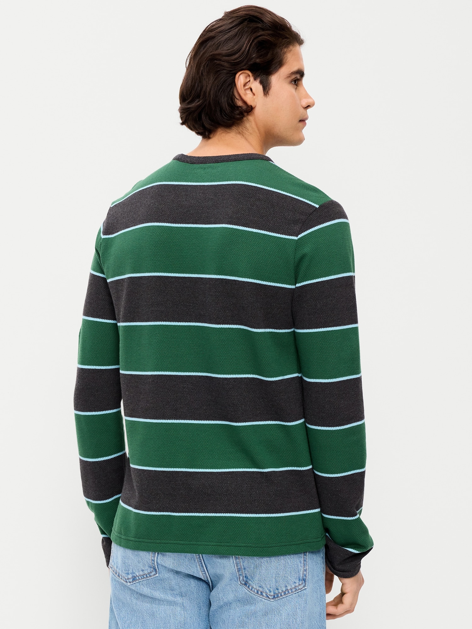 Long-Sleeve Striped T-Shirt