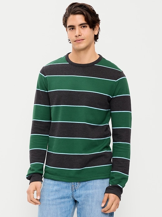 Image number 1 showing, Long-Sleeve Striped T-Shirt