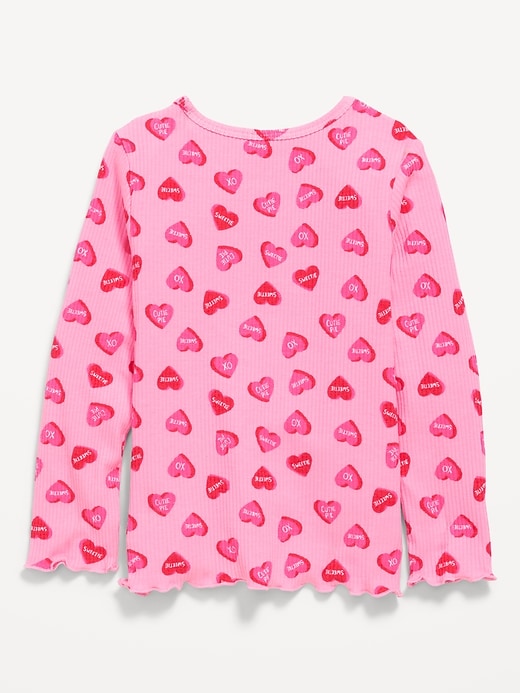 Printed Long-Sleeve T-Shirt for Toddler Girls